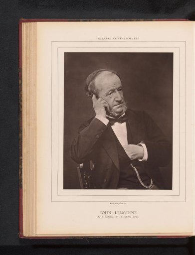 Portrait of John Lemoinne