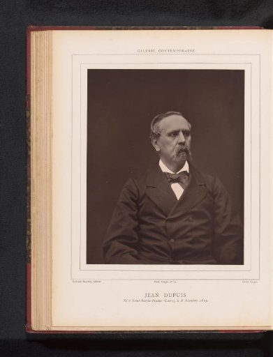 Portrait of Jean Dupuis