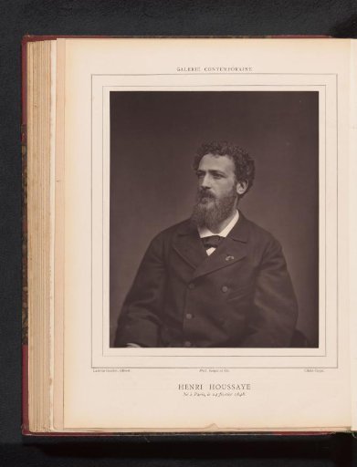 Portrait of Henri Houssaye