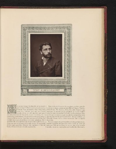 Portrait of Tony Robert-Fleury