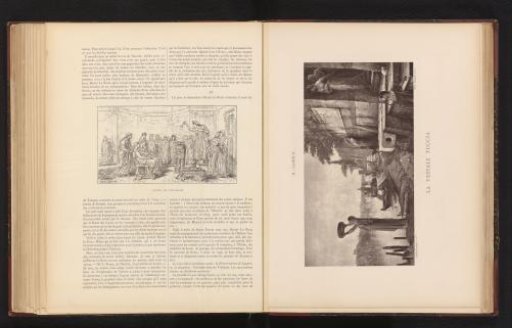 Photographic reproduction of the painting 'The Vestal Tuccia' by Louis Héctor Leroux