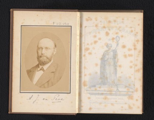 Portrait of A.J. van Gesch, affiliated with the Polytechnic School Delft
