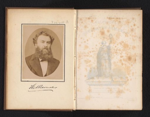 Portrait of H.A. Ravenek, Professor of Mechanics at the Polytechnic School Delft