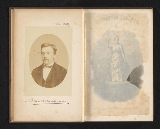Portrait of A.E.J. Modderman, Professor of Law at the University of Amsterdam