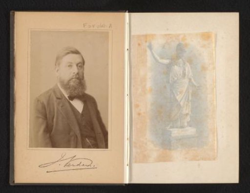 Portrait of Jacob Verdam, Professor of Language and Literature at the University of Amsterdam