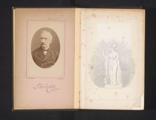 Portrait of Hendrik Albert Kooyker, professor of medicine in Groningen and rector magnificus from 1884 to 1885
