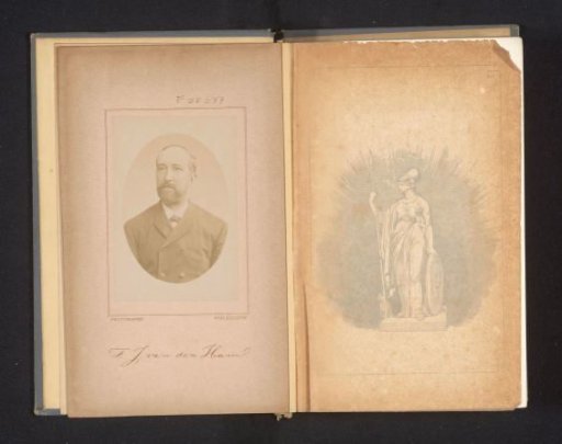 Portrait of Frederik Jacob van den Ham, professor of literature and philosophy in Groningen and rector magnificus from 1887 to 1888