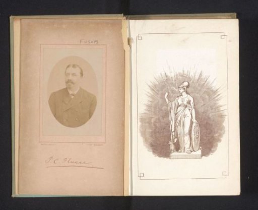 Portrait of Pieter Cornelis Plugge, professor of mathematics and natural sciences in Groningen and rector magnificus from 1889 to 1890
