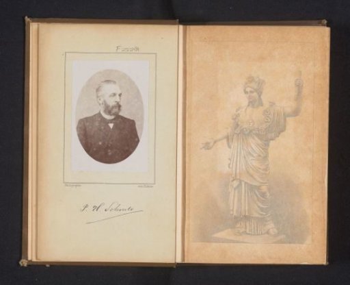 Portrait of Pieter Hendrik Schoute, professor of mathematics and natural sciences in Groningen and rector magnificus from 1892 to 1893