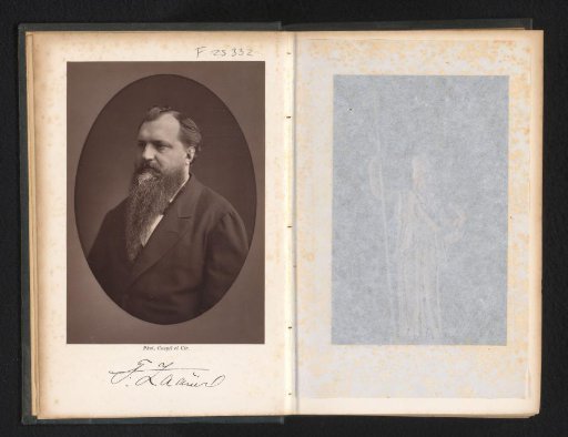 Portrait of Teunis Zaaijer, professor of medicine and rector magnificus of the University of Leiden 1880-1881