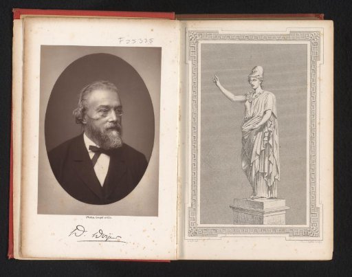 Portrait of Derk Doijer, professor of medicine and rector magnificus of the University of Leiden 1883-1884