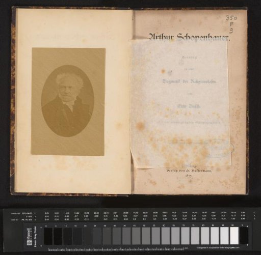 Portrait of Arthur Schopenhauer