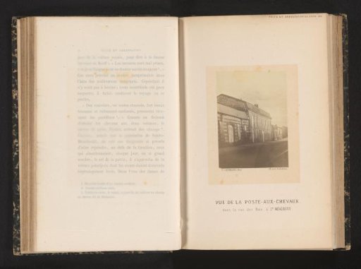 View of the rue des Bois with the post horse stables at Sainte-Menehould
