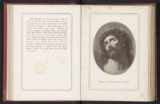 Photographic reproduction of a painting of Christ with the Crown of Thorns by Guido Reni