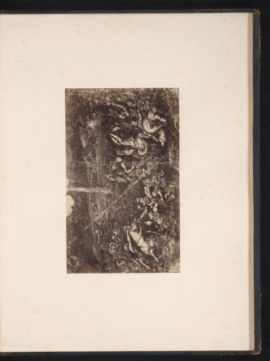 Photographic reproduction of a drawing by Raphael, The Drowning Army after Israel's Passage through the Red Sea