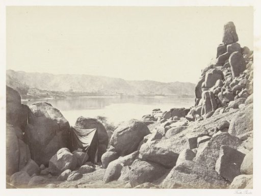 View of the Nile to the south from the island of Bigeh
