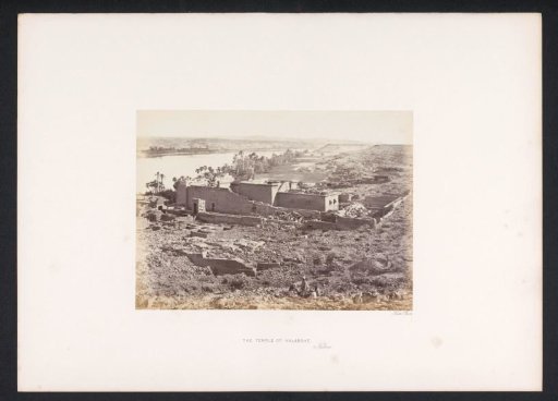 View of the ruins of the temple of Kalabsha