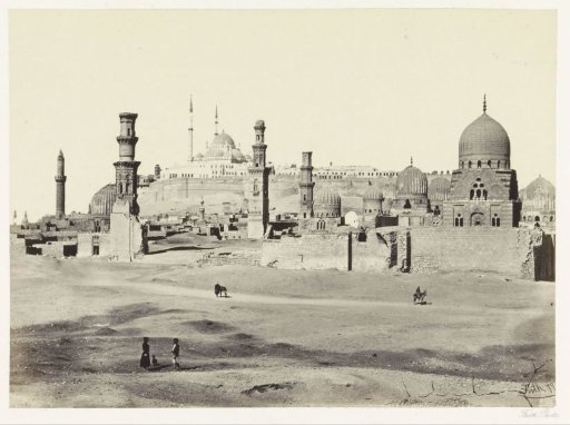 View of the southern part of the necropolis in Cairo