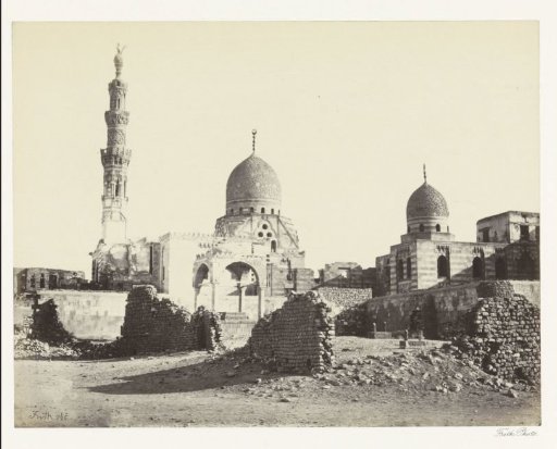 View of the mosque and mausoleum of Sultan al-Ashraf Qaitbey in Cairo