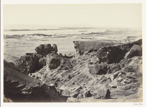Limestone quarry of Tura on the Nile