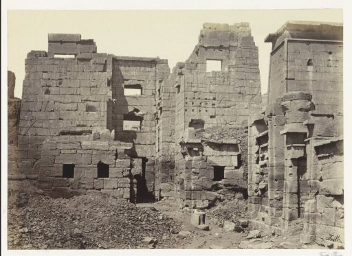 Temple complex of Medinet Habu
