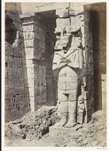 Osiris pillars at Medinet Habu