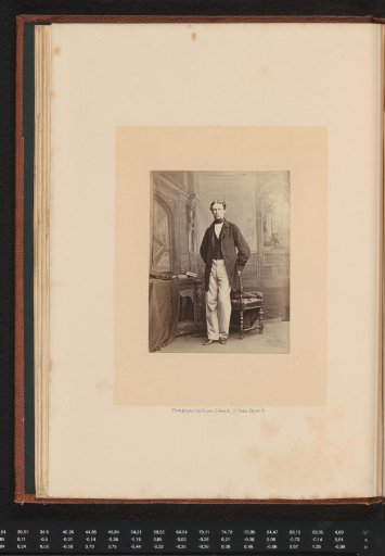 Portrait of the writer Coventry Patmore