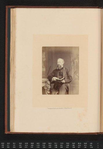 Portrait of the botanist John Lindley