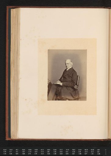 Portrait of the geologist Adam Sedgwick