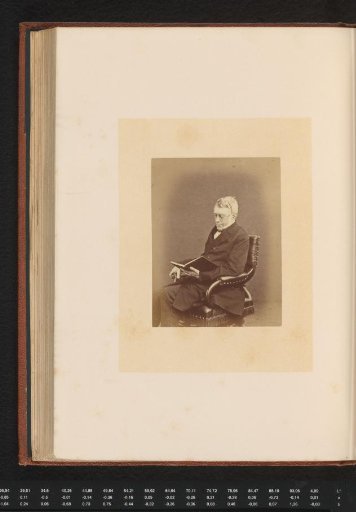 Portrait of the astronomer and mathematician George Biddell Airy