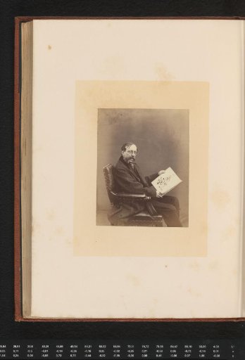 Portrait of the antiquary and wood engraver Frederick William Fairholt