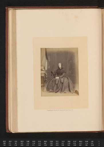 Portrait of the poetess and journalist Bessie Rayner Parkes