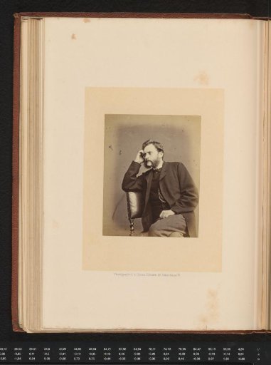 Portrait of the botanist Berthold Seemann