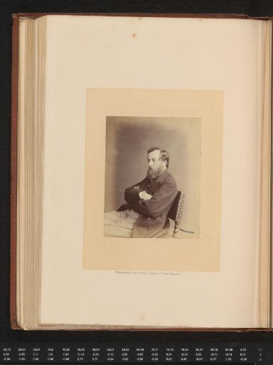 Portrait of the geologist Andrew Crombie Ramsay