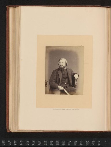 Portrait of the journalist and novelist Shirley Brooks
