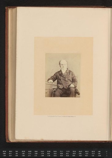 Portrait of the mathematician and logician Augustus de Morgan