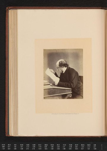 Portrait of the writer William John Thoms