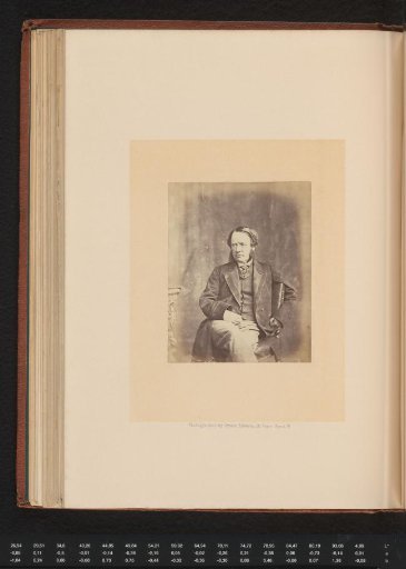 Portrait of the scientist Lyon Playfair
