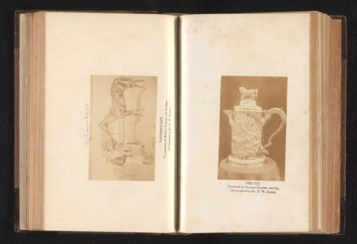 Prize cup for horse races