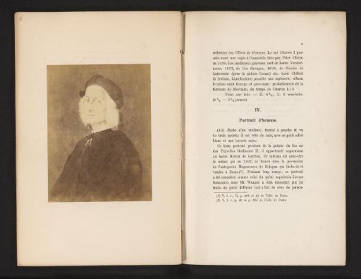 Photoreproduction of a painted portrait of an unknown man by Raphael