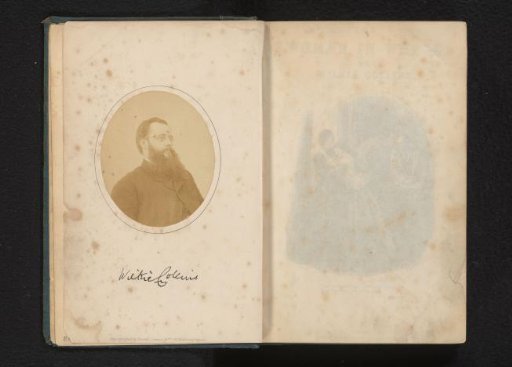 Portrait of writer Wilkie Collins