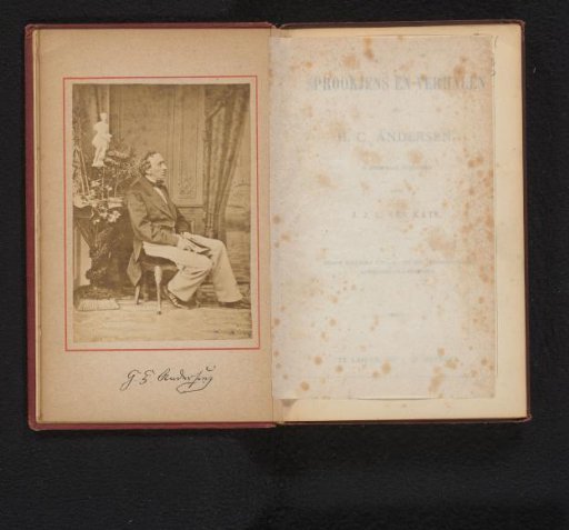 Portrait of Hans Christian Andersen