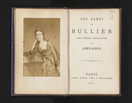 Portrait of an unknown woman in negligée, possibly an actress
