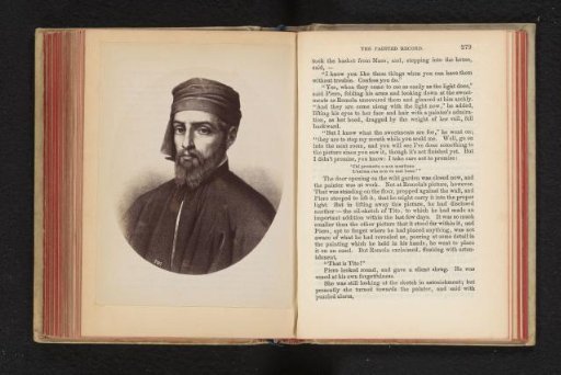 Photographic reproduction of a print of a portrait of Piero di Cosimo