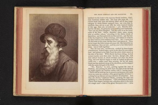 Photographic reproduction of a print of a portrait of Bardo de' Bardi
