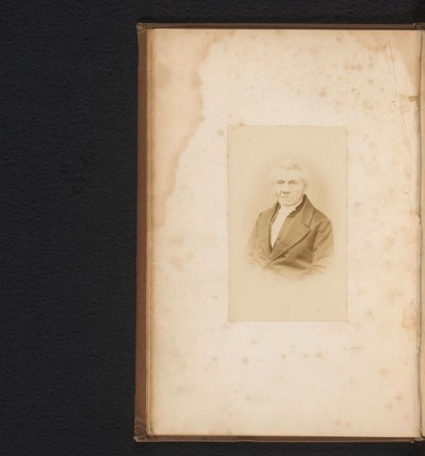 Portrait of the writer Franz Hoffmann