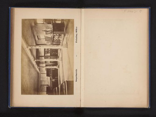 Book printing press in the monastery of San Lazzaro degli Armeni, Venice