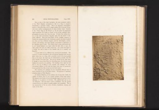 Plaster cast of a tablet with hieroglyphs from Wadi Maghareh