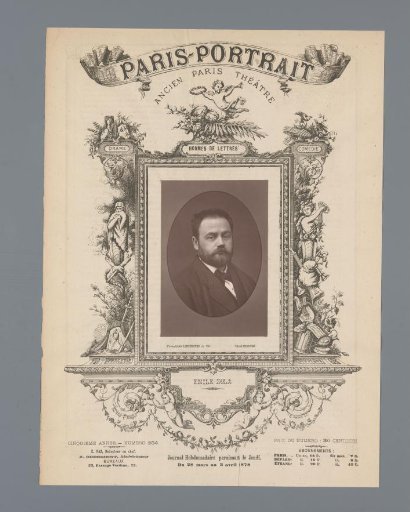Portrait of Emile Zola