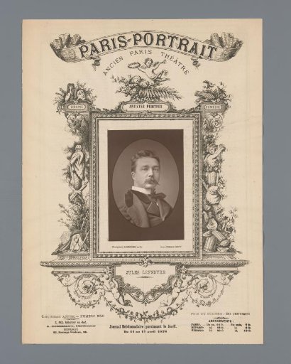 Portrait of Jules Lefebvre